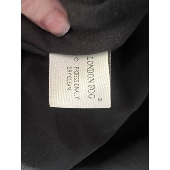 London Fog Men’s Trench Coat 46 Regular Tan Classic Belted Double Breasted - Picture 3 of 6